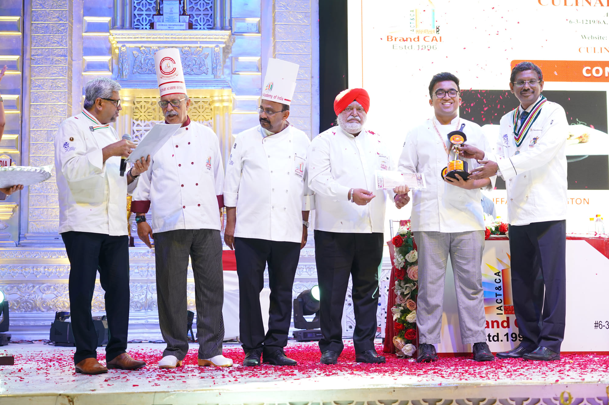 BRAND CAI SILVER JUBLIEE 1996 - 2020 CULINARY ACADEMY OF INDIA